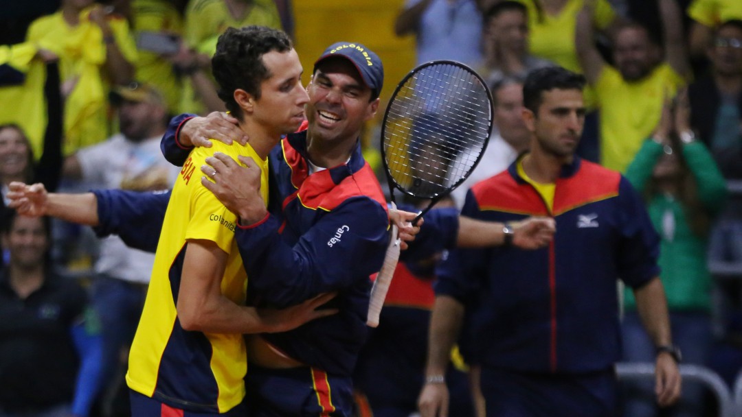 Estos serán los rivales de Colombia en la Copa Davis