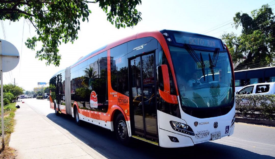 Trancaribe Cartagena: En Cartagena, Transcaribe inicia cobro de $2600 por pasaje