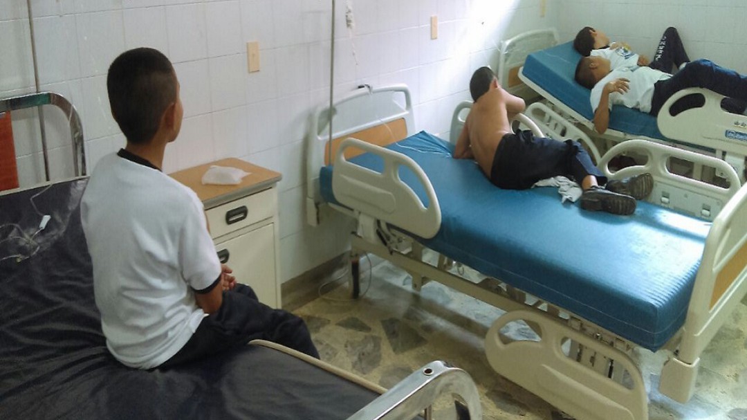 Unos 150 niños resultan intoxicados en una escuela de Puerto Libertador