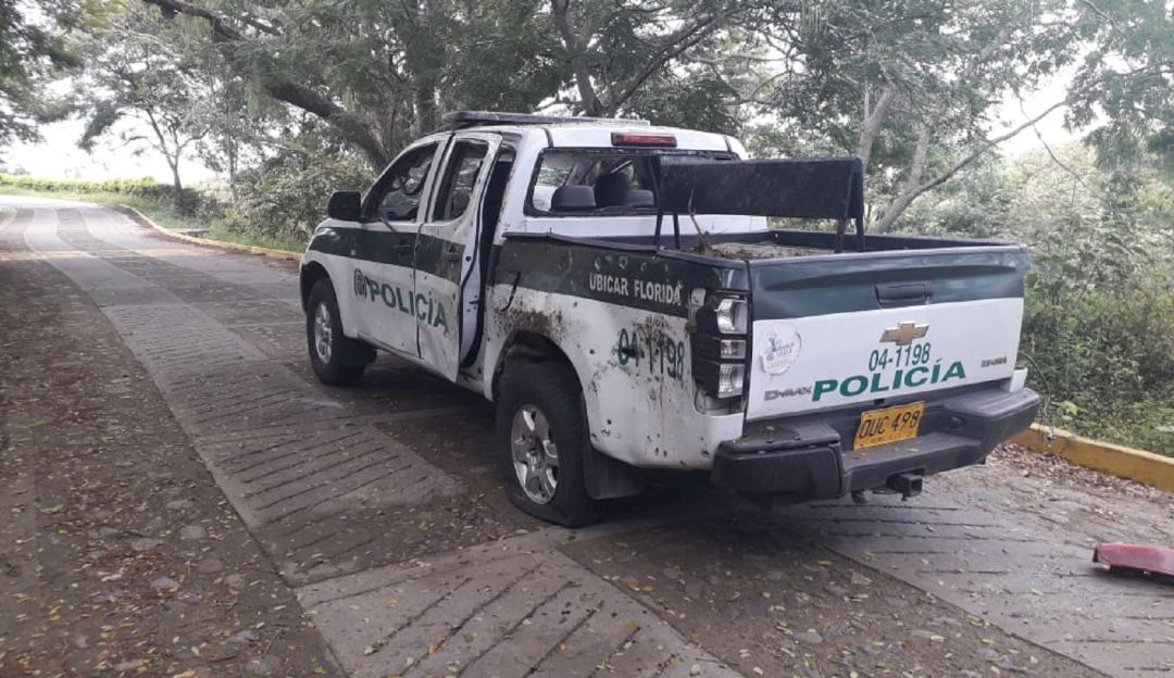 Dos policías heridos en atentado a patrulla en Florida, Valle: Dos policías heridos en atentado a patrulla en Florida, Valle