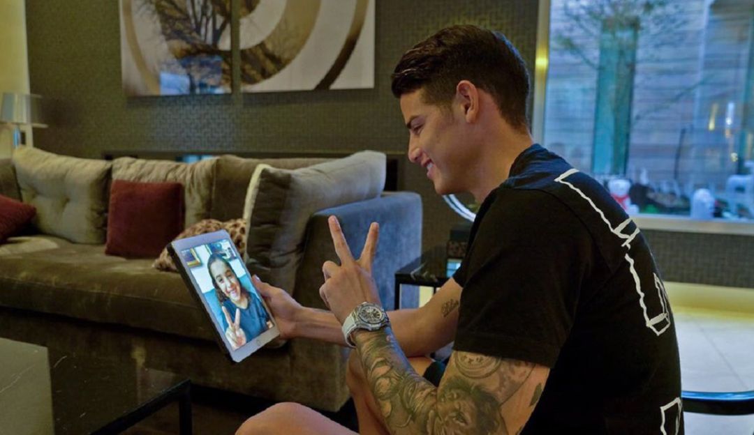 Coronavirus prevención en España: El sentido mensaje de James Rodríguez de prevención contra el coronavirus