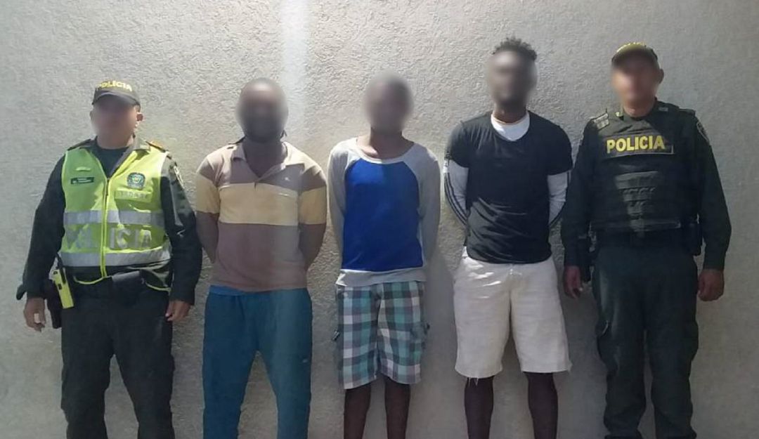 Banda que robaba en condominios de Cartagena: Desarticulan banda que hurtaba elementos de construcción en Cartagena