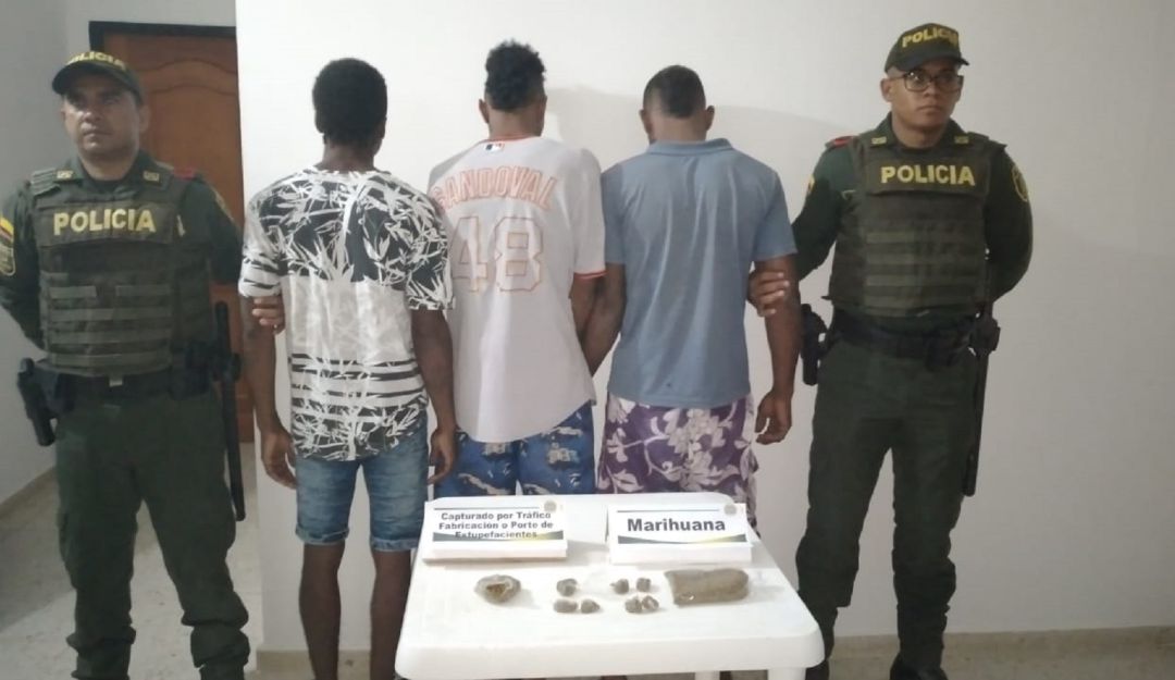 Capturas Policía en Bolívar: En Bolívar, la Policía captura a 55 personas por diferentes delitos