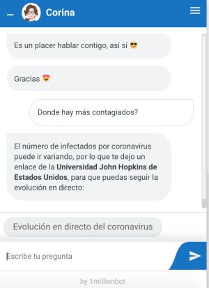 Chatbot que resuelve dudas sobre el Coronavirus está disponible en Caracol Chatbot que resuelve dudas sobre el Coronavirus está disponible en Caracol