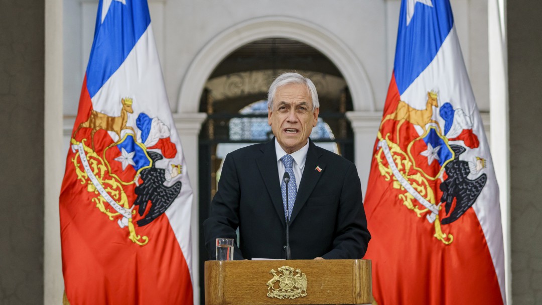 Chile decreta "estado de catástrofe" por coronavirus