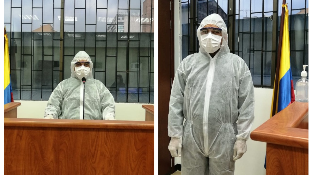 Jueces dicen que están obligados a trabajar sin medidas de bioseguridad