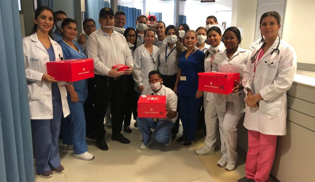 Coronavirus Barranquilla: Empresa llevó postres a los médicos en medio de la crisis por coronavirus