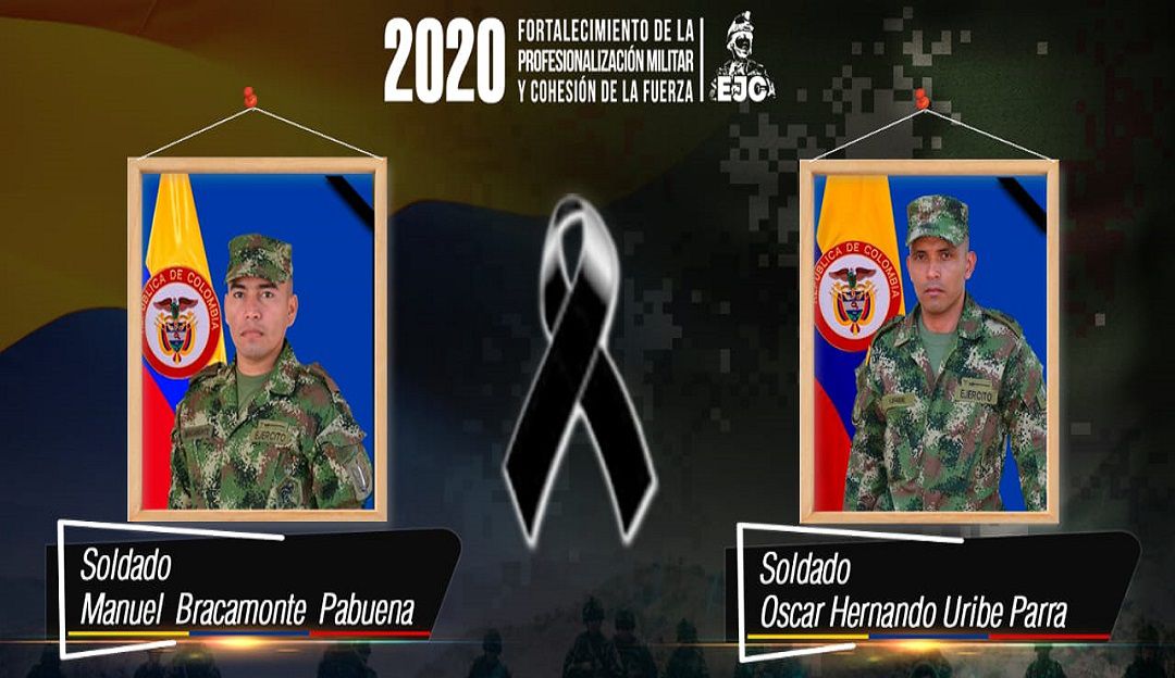 Clan del Golfo San José de Uré Córdoba soldados asesinados: En San José de Uré, Córdoba, Clan del Golfo asesina a dos soldados