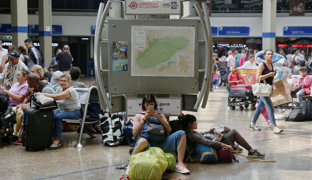 Terminales de transporte coronavid: El 92% de terminales de transporte con deficiencia para contener Covid-19