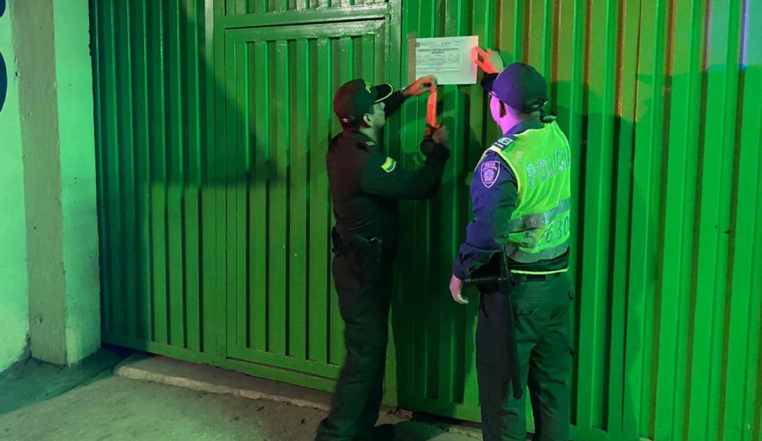 Policía de Bolívar: En Bolívar, cierran 3 establecimientos por violación al toque de queda