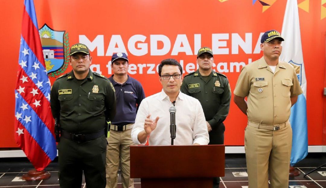 Coronavirus en Magdalena: Caicedo decreta cuarentena de ‘24 días por la vida’ en el Magdalena