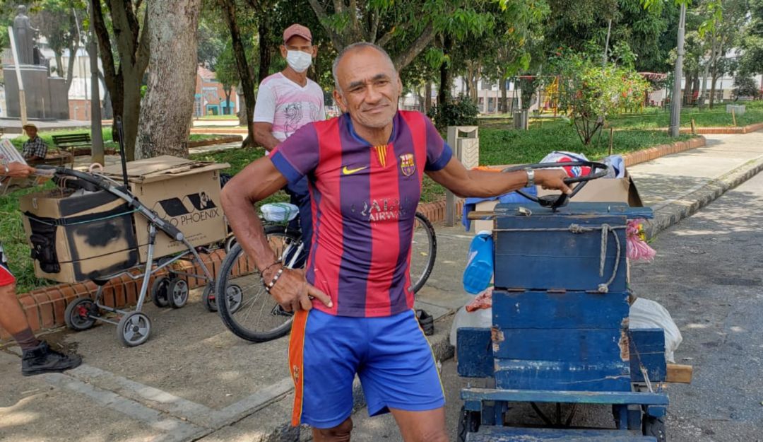 Bucaramanga Reciclaje Covid 19 Basuras Situaci'on Social: Recicladores no tienen materia prima para trabajar