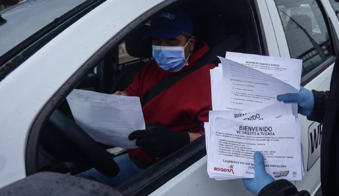 Ingreso de carros que salieron de Bogotá: Más de 23.000 carros entraron a Bogotá