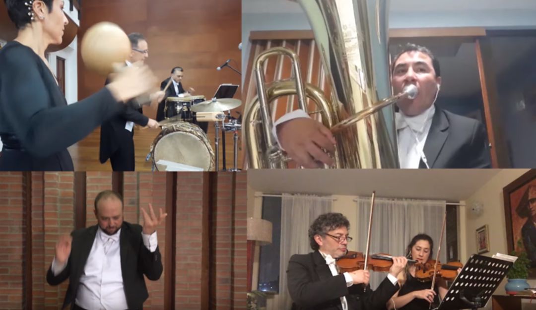 Filarmónica de Colombia desde casa: Desde casa: La Filarmónica se unió para llevar música a los colombianos