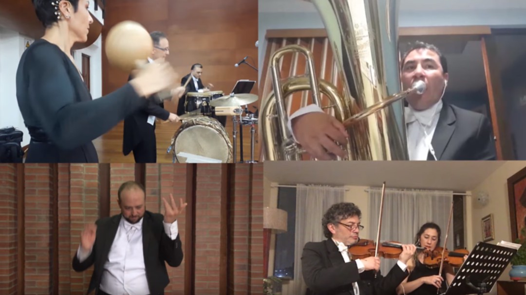 Desde casa: La Filarmónica se unió para llevar música a los colombianos