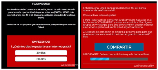 Internet gratis: Campaña de Internet gratis por emergencia de Covid-19 es falsa Internet gratis: Campaña de Internet gratis por emergencia de Covid-19 es falsa