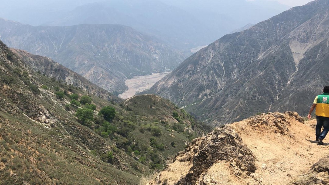 VIDEO: Con maquinaria romperán taponamiento en río Chicamocha
