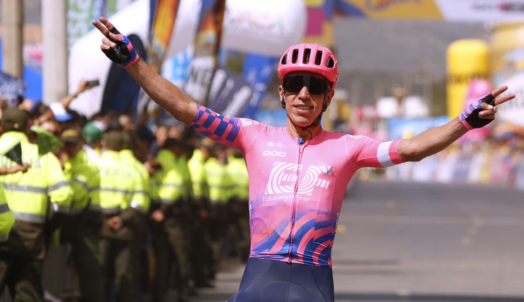 Rigoberto Urán en la tercera etapa del Tour Colombia 2.1 2020.
