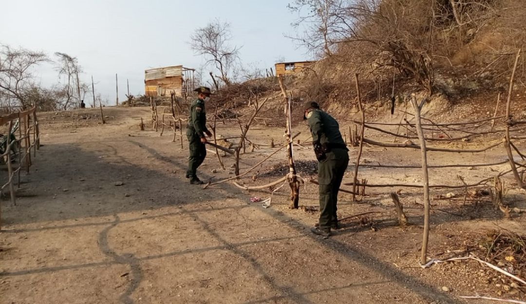 Invasiones Cartagena: En Cartagena, recuperan 2 hectáreas de terreno invadido en La Popa