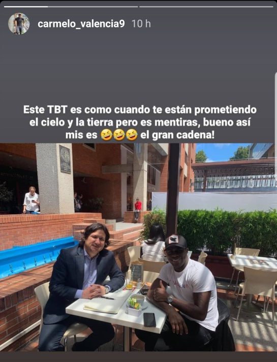Carmelo Valencia José Augusto Cadena exnovia: Carmelo Valencia, un 'TBT' y una fuerte "pulla" a José Augusto Cadena Carmelo Valencia José Augusto Cadena exnovia: Carmelo Valencia, un 'TBT' y una fuerte "pulla" a José Augusto Cadena