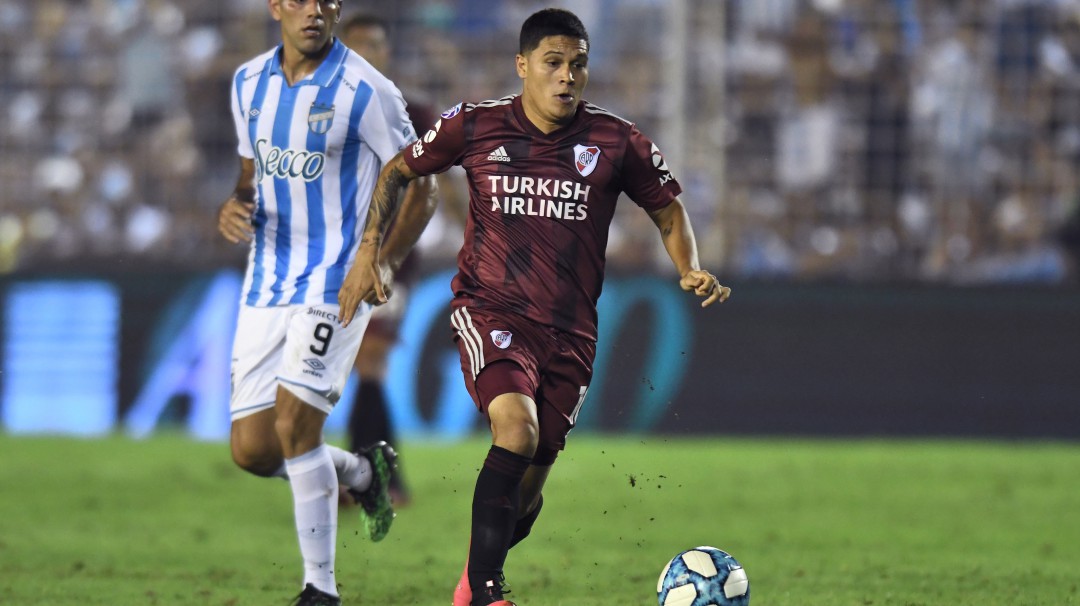 "Soy feliz. River es mi lugar en el fútbol" Juan Fernando Quintero