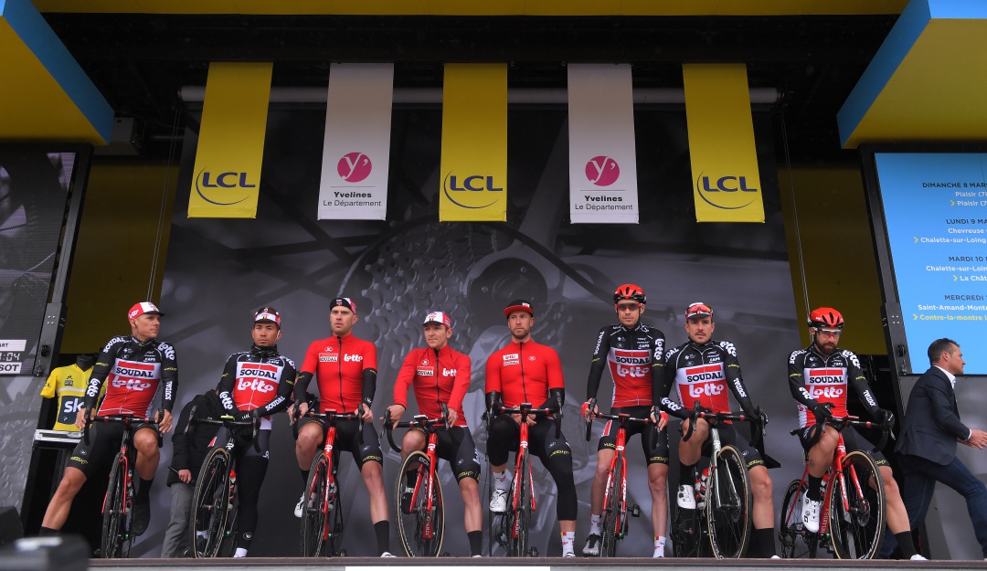 Lotto Soudal baja salario solidario: Ciclistas del Lotto Soudal bajan su salario durante para por el coronavirus