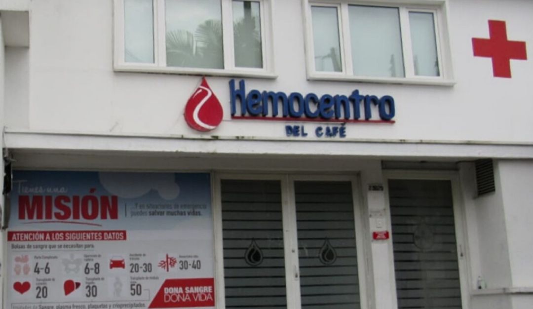 Sede del Hemocentro en Manizales