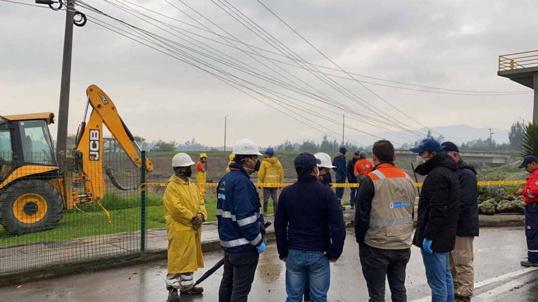 Temblor dañó tubo madre del Acueducto y dejó a Chía sin agua