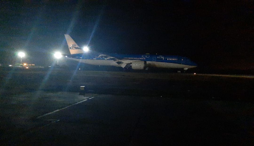 Vuelos humanitarios en Cartagena: Vuelo humanitario con holandeses despegó desde el Aeropuerto de Cartagena