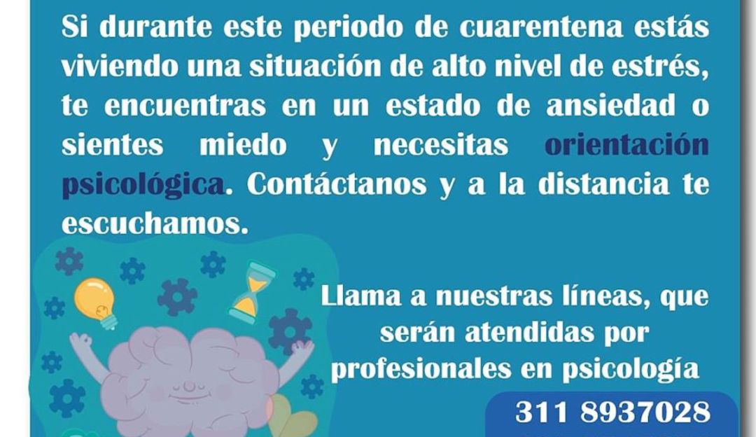 Línea para atender la depresión durante aislamiento: Personería activa líneas para atender depresión por aislamiento en Ibagué