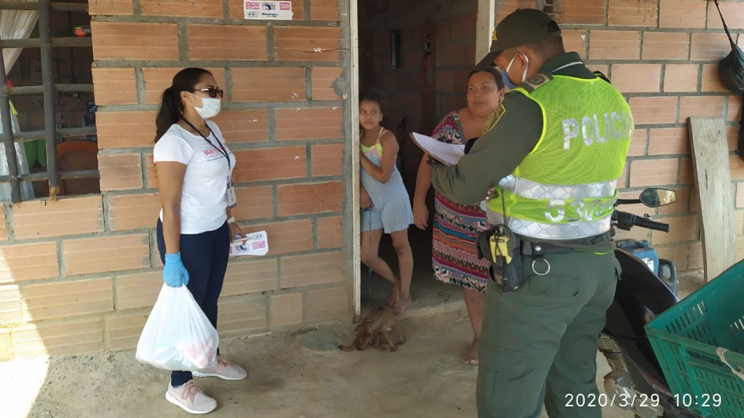 Más de 17 mil mercados han sido entregados en Montería a los vulnerables