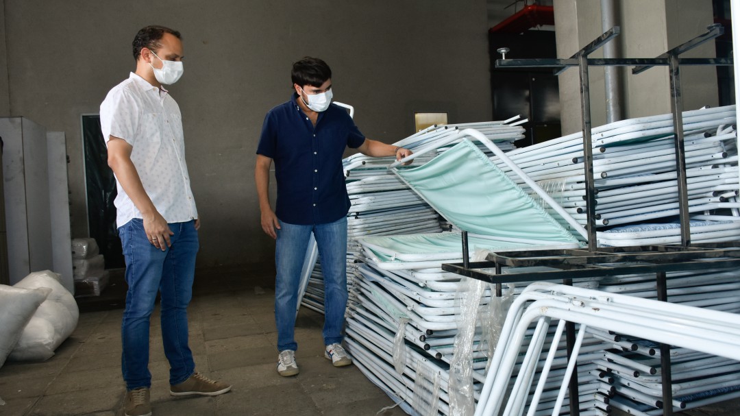 Puerta de Oro ya cuenta con las 600 camas para atención de coronavirus
