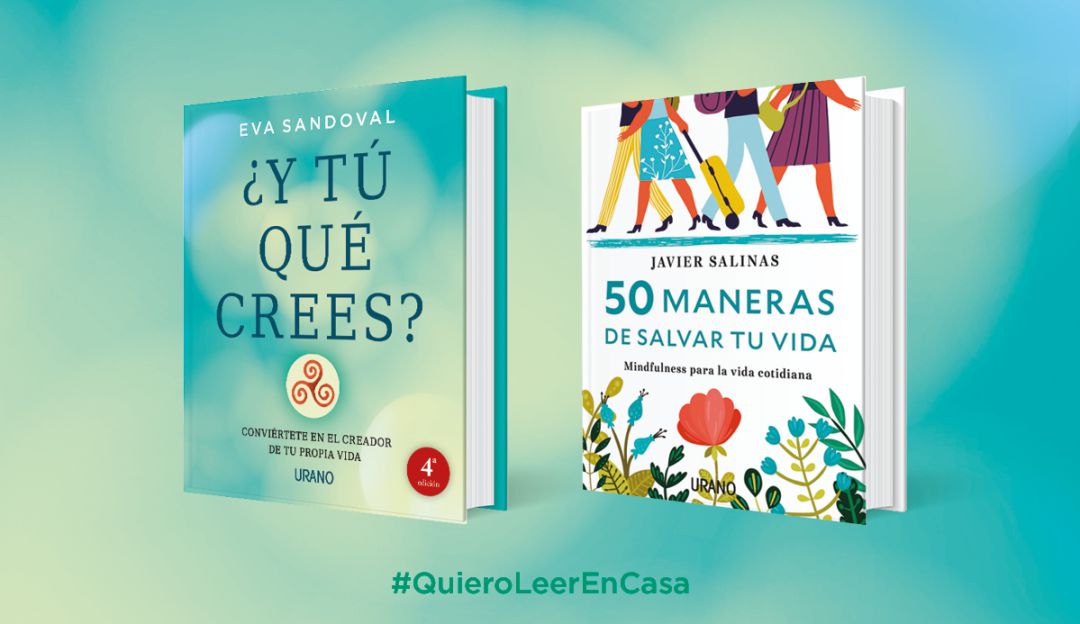 #QuieroLeerEnCasa la campaña de Ediciones Urano para estar con sus lectores