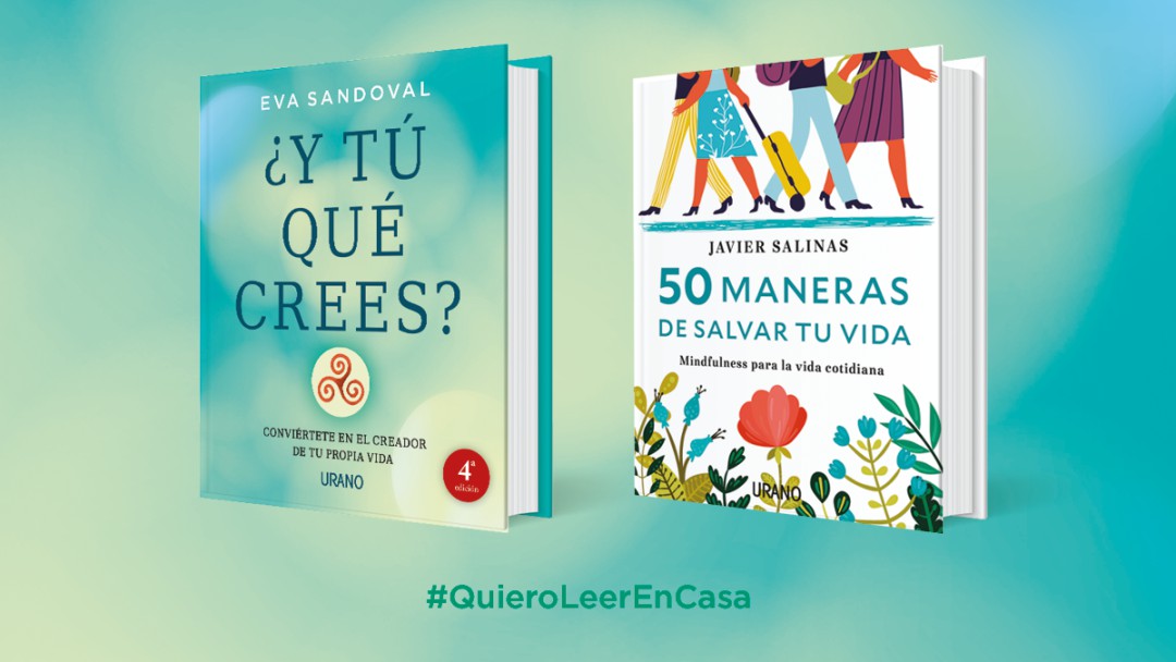 #QuieroLeerEnCasa la campaña de Ediciones Urano para estar con sus lectores