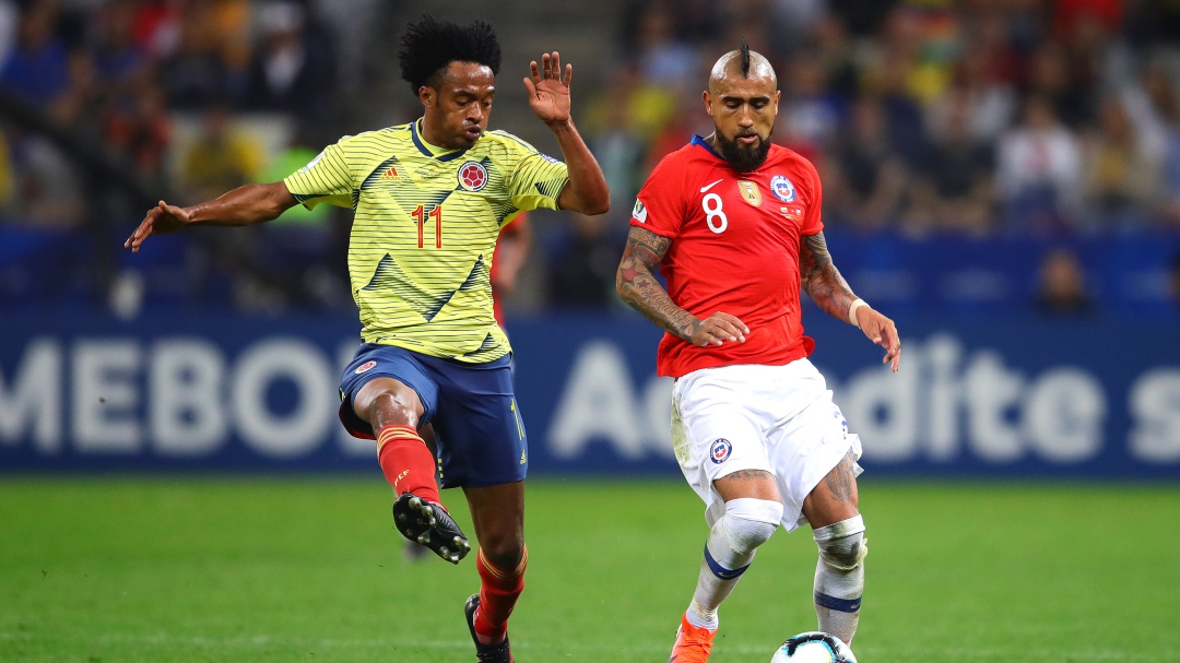 Chile saludó a Colombia por el partido de Eliminatorias