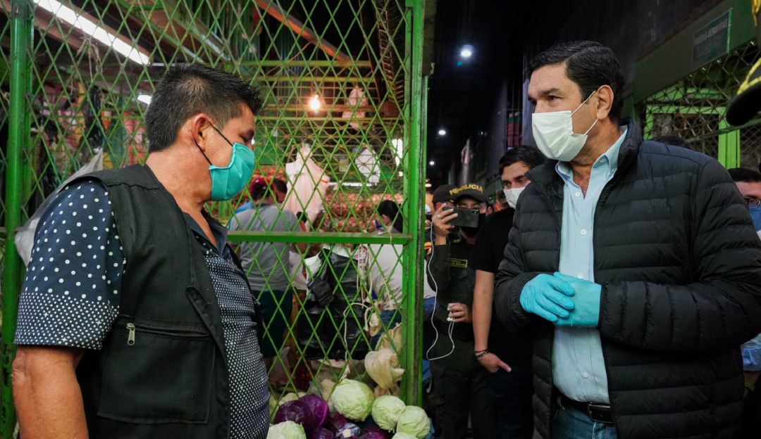 Bucaramanga coronavirus especulación precios centro abastos desabastecimien: Alcaldía de Bucaramanga verifica precios en Centroabastos