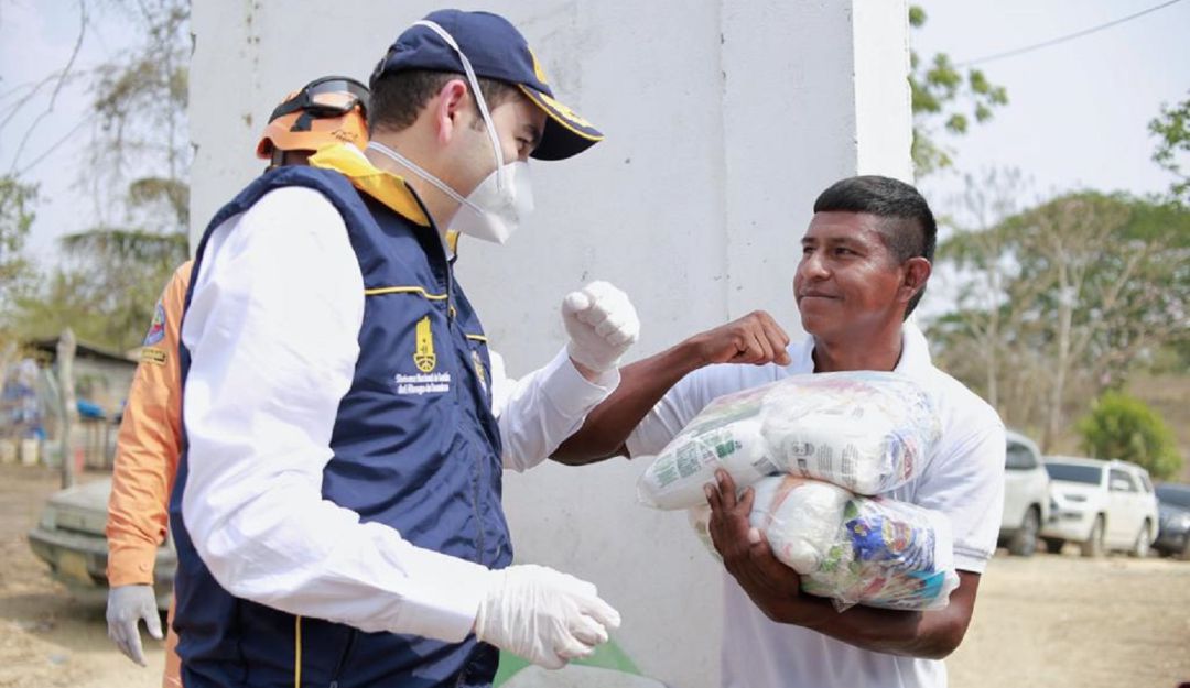 Coronavirus en Bolívar: Cabildo Indígena Zenú en Bolívar recibe ayudas humanitarias