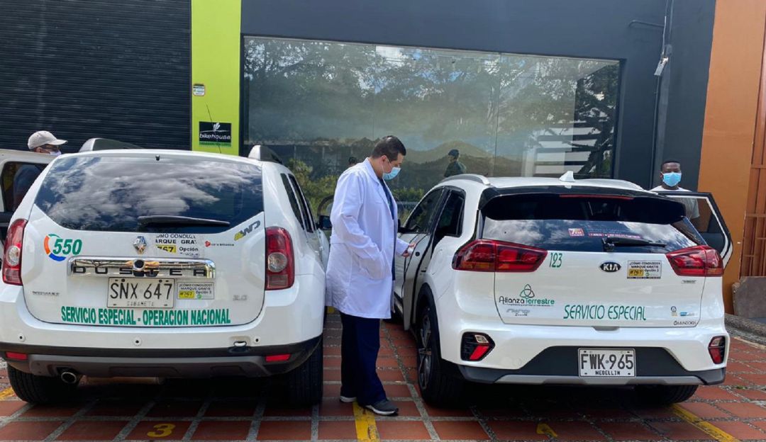 medellín, médicos, transporte, coronavirus: Asignan 80 vehículos para transportar personal de salud en Medellín
