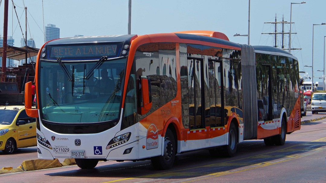 Transcaribe reporta disminución de usuarios del 85% en Cartagena