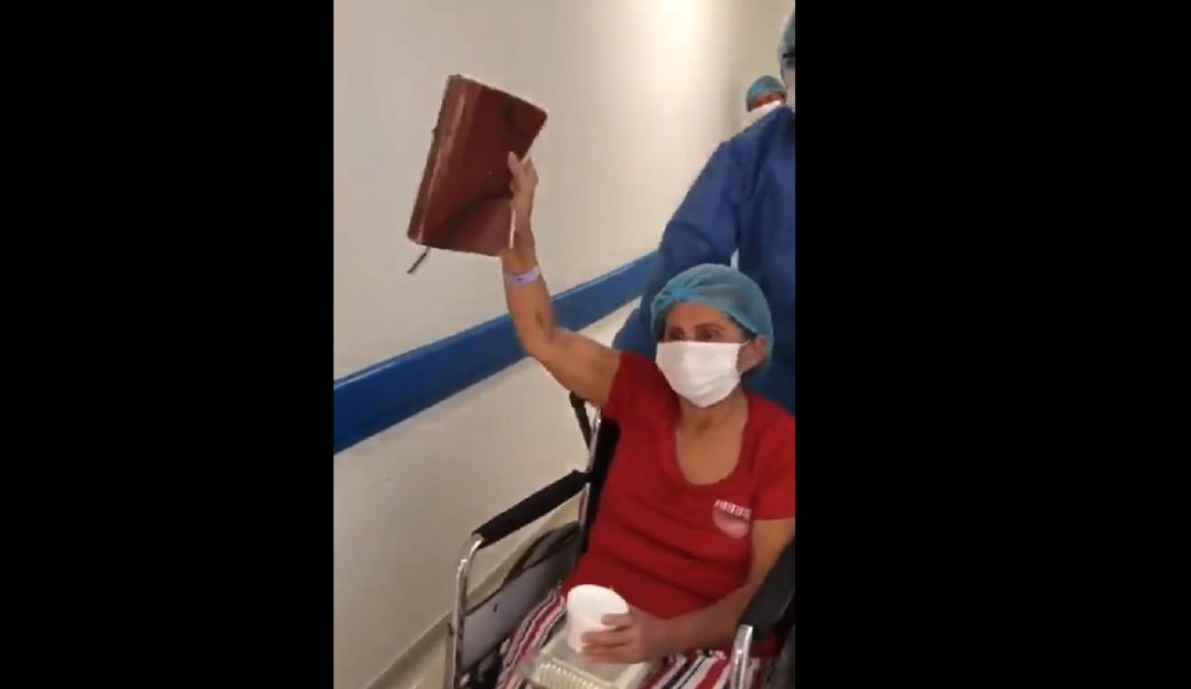 Noticias: Dan de alta a paciente recuperada de Covid-19 en Santa Marta: Dan de alta a paciente recuperada de Covid-19 en Santa Marta