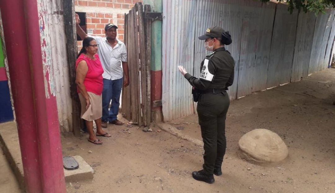 Policía de Bolívar: Con perifoneo Policía de Bolívar busca evitar violencia intrafamiliar