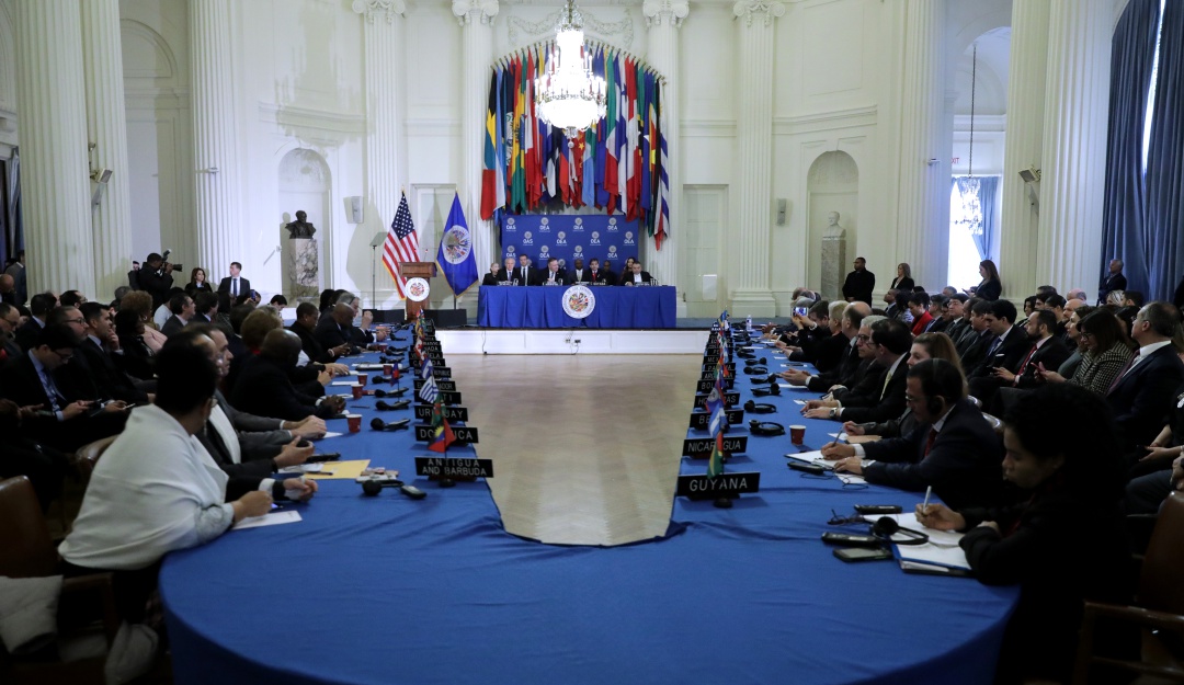 Elección secretario OEA: Persona infectada con Covid-19 asistió a elección de secretario de la OEA