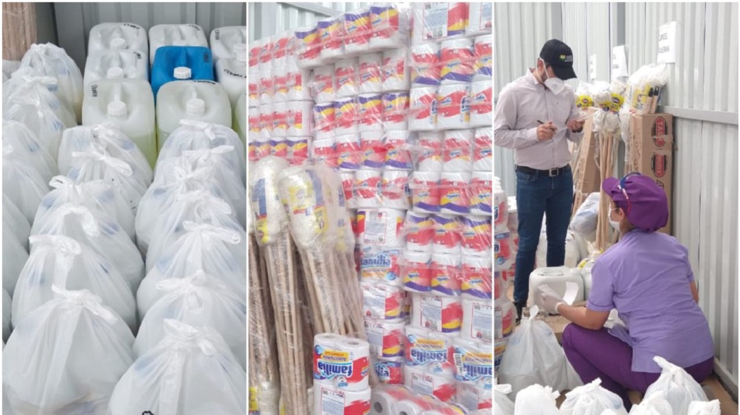 Cárceles y fuerzas de seguridad reciben elementos de protección para COVID