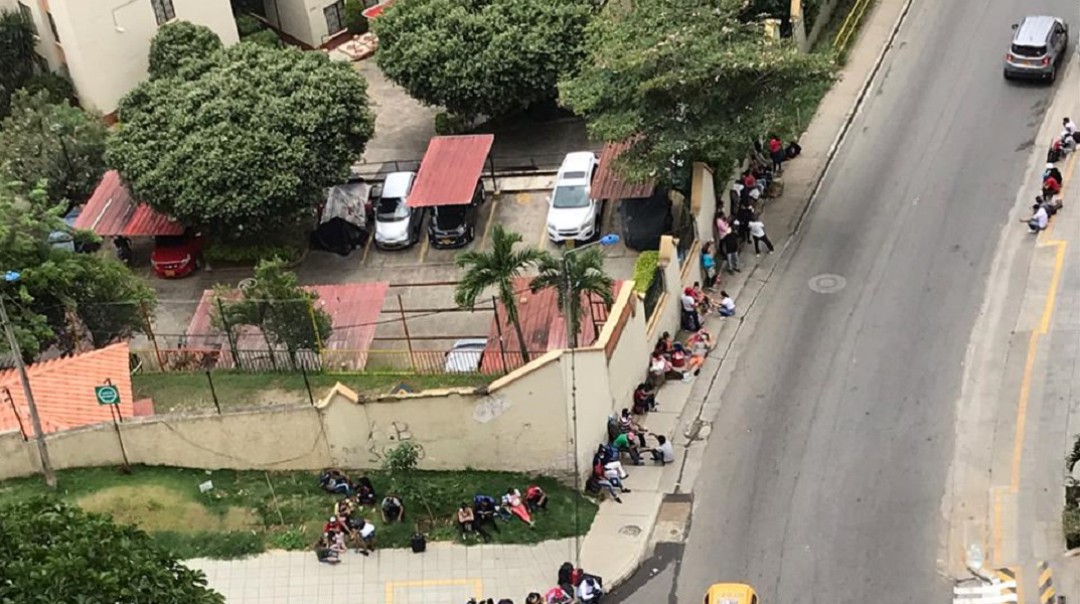 VIDEO: Población venezolana tiene nuevo sitio de concentración