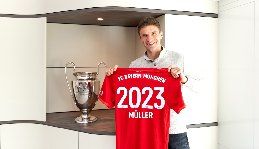 Bayern Múnich Thomas Müller 2023: Bayern Múnich amplia el contrato de Thomas Müller hasta 2023