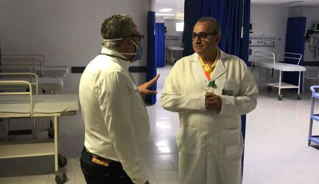 En la UCI del hospital San Juan de Dios de Armenia solo han atendido a esta paciente positivo para COVID-19