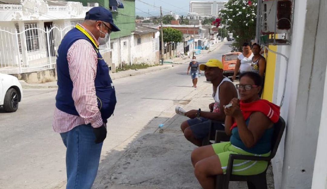 Alimentación en Cartagena: Damnificados de San Francisco en Cartagena reciben pago de subsidios