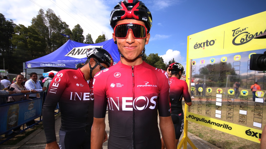 Egan Bernal reta a los colombianos a donar mercados a los más necesitados