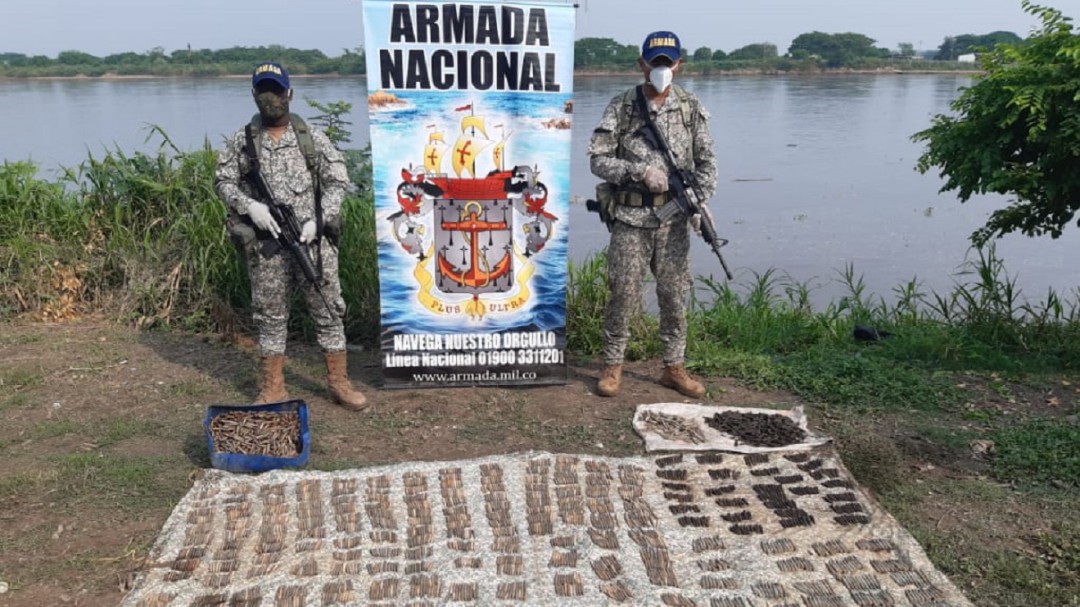 Incautan material de guerra en Morales, Bolívar