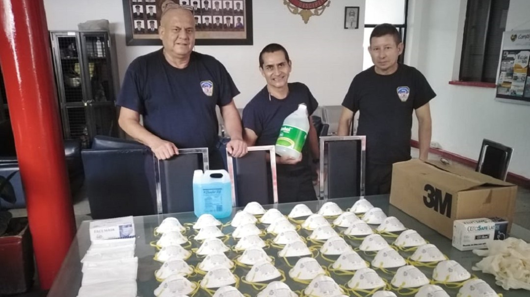 Alcaldía de Ibagué realizó entrega de equipos de protección a Bomberos